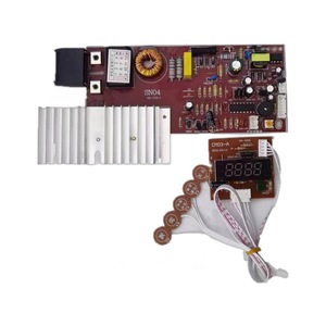 Placa base universal para cocina de inducción de 2100W con pantalla digital, panel de control y disipador de calor - Product Image 1