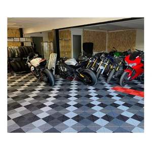 Tapis de verrouillage en Pp Carreaux de sol de garage de drainage à emboîtement anti-dérapant - Product Image 4