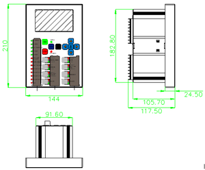 Recloser điều khiển bảo vệ giám sát modbus iec61850 dnp3.0 iec101 104 trên không Phân phối dòng recloser S751-RC - Product Image 3