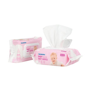 Lingettes nettoyantes pour bébé jetables, conception OEM personnalisée, douces, sensibles, pour la peau du nouveau-né, douces, les meilleures lingettes humides - Product Image 1