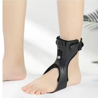 Attelle de pied portable en Spandex et nylon stabilisateur de cheville correcteur de chute de pied attelle de cheville