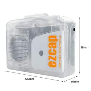 Lecteur de cassettes sans fil, haut-parleur portable, USB2.0, alimentation par batterie/USB, <span class=keywords><strong>convertisseur</strong></span> de musique cassette en fichier numérique <span class=keywords><strong>MP3</strong></span>, <span class=keywords><strong>convertisseur</strong></span> de son - Product Image 2