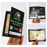 Tarjetas de Felicitación Plegables con Impresión Personalizada, Papel Offset y Embalaje de Cartón
