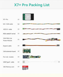 Cuav X7 + Pro Pixhawk stm32h743 chuyến bay điều khiển với ms5611 barometer cho px4 <span class=keywords><strong>APM</strong></span> - Product Image 6