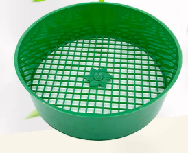Plantation et filtrage du sol <span class=keywords><strong>Pierre</strong></span> gravier particules de sol tamis outil de tamisage du sol vert - Product Image 5