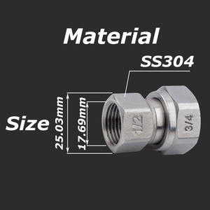 管状タンク3/4 Ghtガーデンホーススレッドアダプタークイックカプラーパイプコネクター継手プラグプラスチックPvc灌漑金属オス - Product Image 3