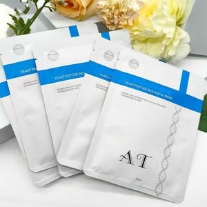 Vente en gros de levure peptide acide hyaluronique <span class=keywords><strong>glutathion</strong></span> eau feuille masque hydratant éclaircissant revitalisant peau réparatrice - Product Image 4