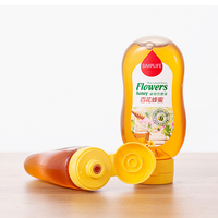 2024 meilleur vendeur 100g 150g 250g 500g 1000g Transparent distribution miel PP plastique presser bouteille alimentaire