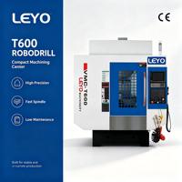 Centre d'usinage CNC 5 axes LEYO T600 Robodrill Compact, machine de fraisage de métaux, centre d'usinage vertical Fanuc Robodrill