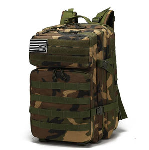 Mochila táctica de 45L con cremallera de poliéster para hombres, deportes al aire libre, viajes, senderismo, caza, Camping, situaciones de supervivencia en la <span class=keywords><strong>montaña</strong></span> - Product Image 2