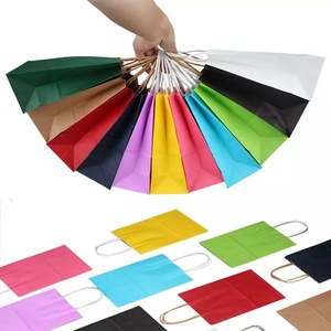 ถุงกระดาษคราฟท์ขายส่งสำหรับบรรจุภัณฑ์เสื้อผ้า พร้อมส่ง - Product Image 6