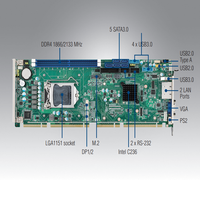 Carte mère industrielle SBC Advantech PCE 7129 LGA1151 pour processeurs Intel Xeon/Core I7/i5/i3 de 6e et 7e génération, système à trois écrans