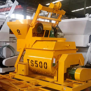 Mezcladora de Concreto de Doble Eje Serie JS de Alta Eficiencia con Motor y Bomba para Estación de Producción de Concreto - Product Image 2