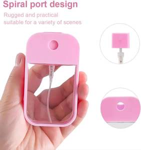 ขวดส<span class=keywords><strong>เปร</strong></span><span class=keywords><strong>ย์</strong></span>พกพาแบบแบน PETG <span class=keywords><strong>ส</strong></span>ำหรับ<span class=keywords><strong>ใส่</strong></span>เจลแอลกอฮอล์ล้างมือ ขนาดเท่าบัตรเครดิต 45 มล. <span class=keywords><strong>ส</strong></span>ำหรับน้ำหอมหรือแอลกอฮอล์ ขายส่ง - Product Image 4