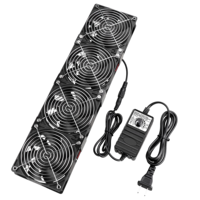 Kit de refroidissement portable UX01-480, pompe sans balais DC 12V, réservoir combiné, 12,5 L/min, système de refroidissement liquide pour serveur PC