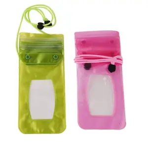 유니버설 TPU 클리어 PVC 방수 수영 비치 플로팅 휴대 전화 가방