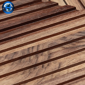 Mosaico de Madera de Nogal Negro Americano, Obra Maestra Arquitectónica, para Revestimiento de Paredes de Lujo en Salas de Estar de <span class=keywords><strong>Penthouse</strong></span> Exclusivos - Product Image 6