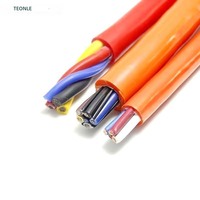 Câble blindé RVV22 Premium 2/3/4 conducteurs 1,5 mm 300 V gaine TPU cuivre pur flexible pour panneau de commande industriel et distribution d'énergie