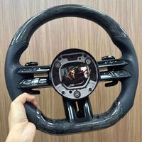 Volant en fibre de carbone forgé Dragonfly, très demandé, pour Mercedes Benz AMG W167 W177 W213 W217 W222 GLB GLC