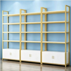 Exhibidor de Cosméticos para Uso Doméstico, Estante de Almacenamiento Multicapa para Cuidado de la Piel, Estante para Tienda de Belleza y Calzado, Mueble Comercial - Product Image 1