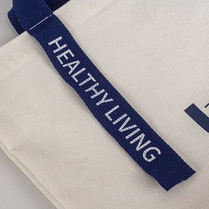 Bán Buôn Biểu Tượng Tùy Chỉnh In Nhiệm Vụ Nặng Nề Vải Cotton Tote Túi Xách Tay Tái Sử Dụng Dây Kéo Cho Du Lịch Cho Mùa Hè Và Mùa Đông - Product Image 6