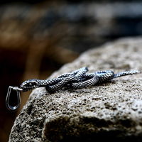 Collier pendentif serpent punk SS8-774P avec pierre, bijoux punk pour hommes et femmes, forme unique, vente en gros