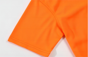 Custom Design Blank Stock Polyester Polo T Shirts 15 Colors Orange Team Work Shirt 180gsm Heavy Weight Mens Polo T Shirts - Product Image 3
