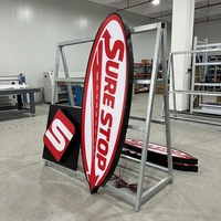 Offres Spéciales : Panneau Publicitaire LED Extérieur Personnalisé, Totem Numérique, Enseigne Lumineuse en Acrylique pour Logo de Marque Automobile