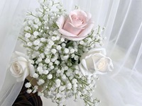 Gypsophile Artificiel en Gros, Souple et Réaliste, 61 cm, 108 Têtes, Longue Durée, pour Décoration Mariage, Maison et Fêtes
