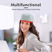 Casque et chapeau de luminothérapie infrarouge unisexe 660nm 830nm, prise US, portable pour la maison/le bureau