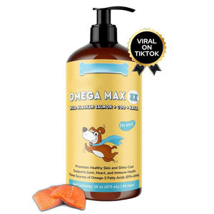 Suplemento de Óleo de Salmão Selvagem do Alasca para Cães OEM/ODM |   3X Ácidos Graxos Omega-3 |   Certificado GMP |   Absorção Rápida |   Suporte Imunológico | - Product Image 5