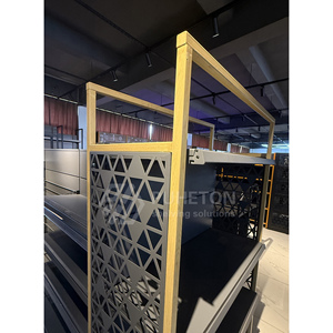 Scaffale Gondola Personalizzabile a Doppio Lato per Farmacia, Espositori per Supermercati e Negozi al Dettaglio, Promozione di Fabbrica - Product Image 4