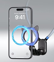 Support en silicone d'accessoires de téléphone portable d'approvisionnement d'usine pour le support magnétique de cou de Smartphone