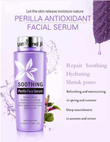 Sérum Visage Apaisant à l'Eau de Rose et à la Perilla, Blanchissant, Nourrissant en Profondeur, Anti-rides, Anti-acné, Essence Faciale en Gros