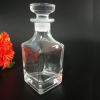 Bouteille de parfum en verre, 150ml, 250ml, argent clair, or, carafe pour parfum en vrac, offre spéciale