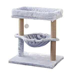 <span class=keywords><strong>Cat</strong></span> pohon memanjat menara kucing furnitur latihan interaktif aktivitas pusat pelindung mebel Multi lapisan gua Kondominium bertengger dalam ruangan - Product Image 1