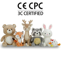 Peluche personnalisée de haute qualité sur le thème des animaux de la forêt, poupée en peluche de dessin animé OEM pour la promotion de marques, cadeau pour enfants et décoration de collection