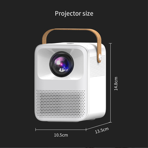 AliExpress-miniproyector portátil para cine en casa, reproductor de vídeo inteligente CRE CR35, 1080p - Product Image 4