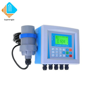 Çok fonksiyonlu ayrılmış tip su kanalizasyon akış ölçer 5m 10m 20m ultrasonik bulamaç çamur sıvı seviyesi verici - Product Image 1