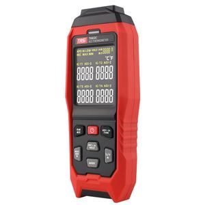 Medidor de Datos Digital USB Profesional TASI TA612C K/J, Monitor de Temperatura de Cuatro Canales, ABS, OEM/ODM, Fábrica China, -200°C a 1372°C - Product Image 2