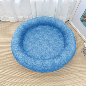 Mayorista Grande Redondo Oval Extraíble Cristal Terciopelo Cubierta Lavable Mascota Nido Gato Perro Cama Cojín - Product Image 6