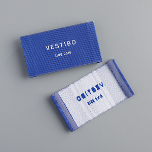 Custom Clothing <strong>Label</strong> Fabric <strong>Jeans</strong> Brand <strong>Label</strong> Garment <strong>Labels</strong> - Product Image 4