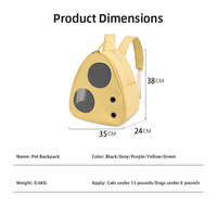 Sac à dos de transport pour animaux de compagnie respirant, durable, multi-styles, grand espace, portable, pour chat, idéal pour les voyages en extérieur et les promenades quotidiennes