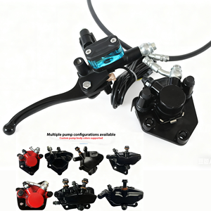 Freins de vélo électrique haut de gamme, frein à disque hydraulique pour scooter électrique, kit de remplacement de vélo électrique, levier de frein à arrêt automatique - Product Image 6