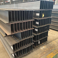 Viga Estructural Soldada Q235B, Suministro de Fábrica, Sección H de Acero 150x150 200x200 250x250 para Estructuras de Portales y Almacenes