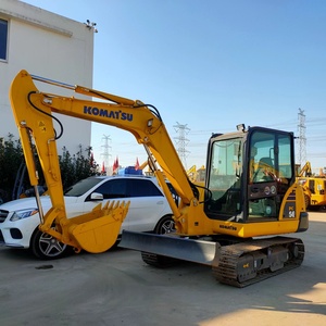 Excavatrice Komatsu PC56 d'occasion de haute qualité, 5,6 tonnes, modèle populaire du Japon, en bon état de marche, en stock - Product Image 3