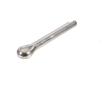 High Quality Stainless Steel 304 Zinc Clevis Pin Fastener Fully Threaded Galvanized/Passivated Finish Hotek Brand Rivet Hole