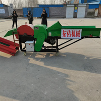 Machine à ensiler et à emballer le foin électrique automatique LongMiao avec moteur PLC, économe en énergie, pour herbe alimentaire, fourrage et tiges de maïs