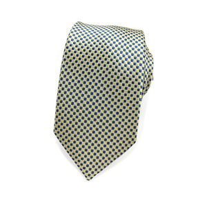 Cravate formelle pour homme à motif géométrique imprimé en polyester gris foncé - Product Image 5