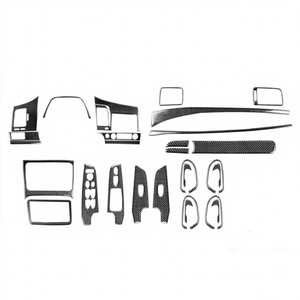21 pz per <span class=keywords><strong>Honda</strong></span> <span class=keywords><strong>Civic</strong></span> 8th Gen 2006 2011 in fibra di carbonio Set completo decorazione interna Bodykit adesivo rifinitura - Product Image 1